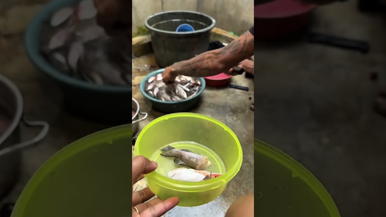 Hari ini bikin ikan asap bersama Mamas ku 