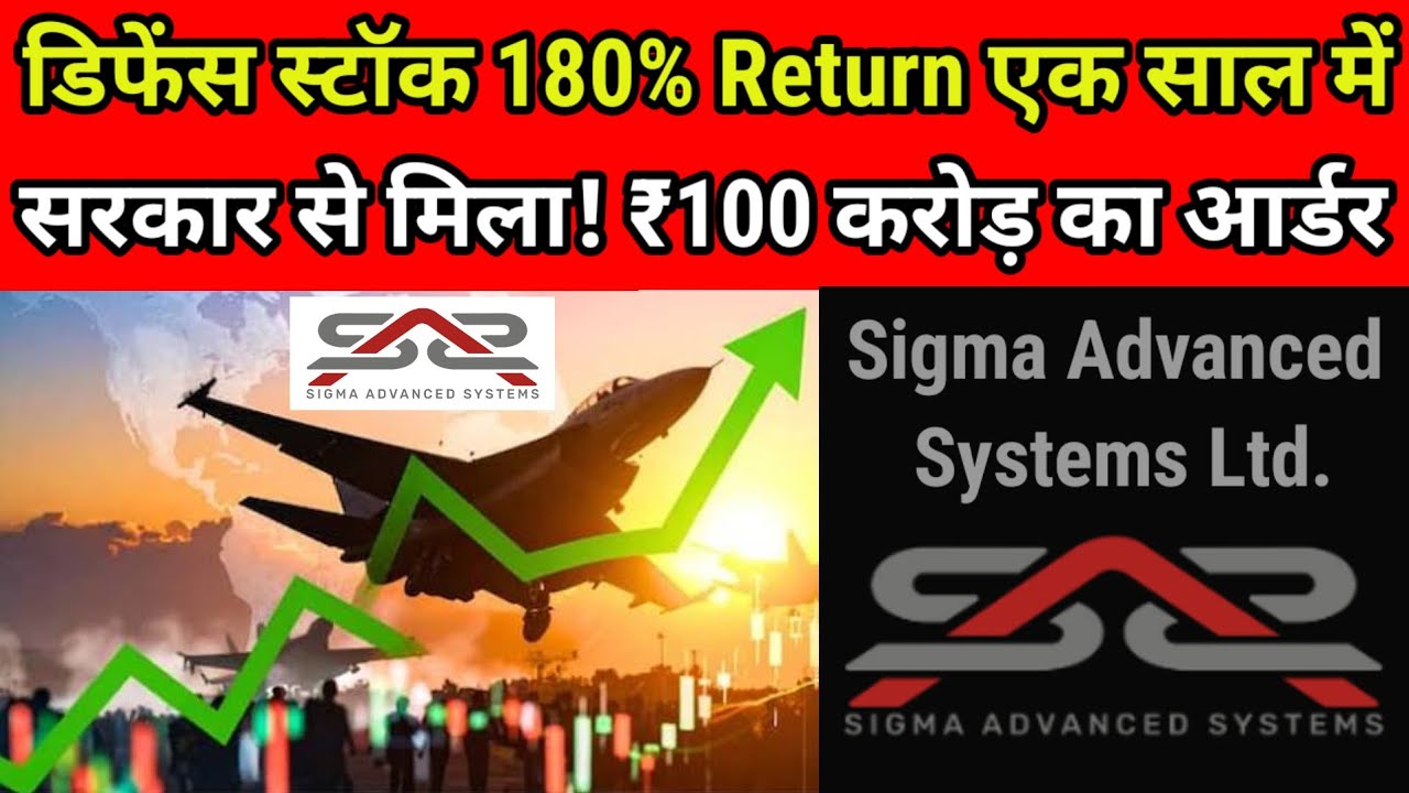 Sigma advanced systems share latest news today | Sigma advanced systems share latest news | Stock 