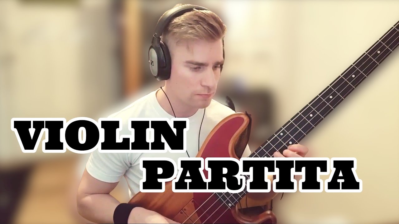 Bach on Bass - Violin Partita No. 2 in D minor, Gigue [Play Along with Hilary Hahn]