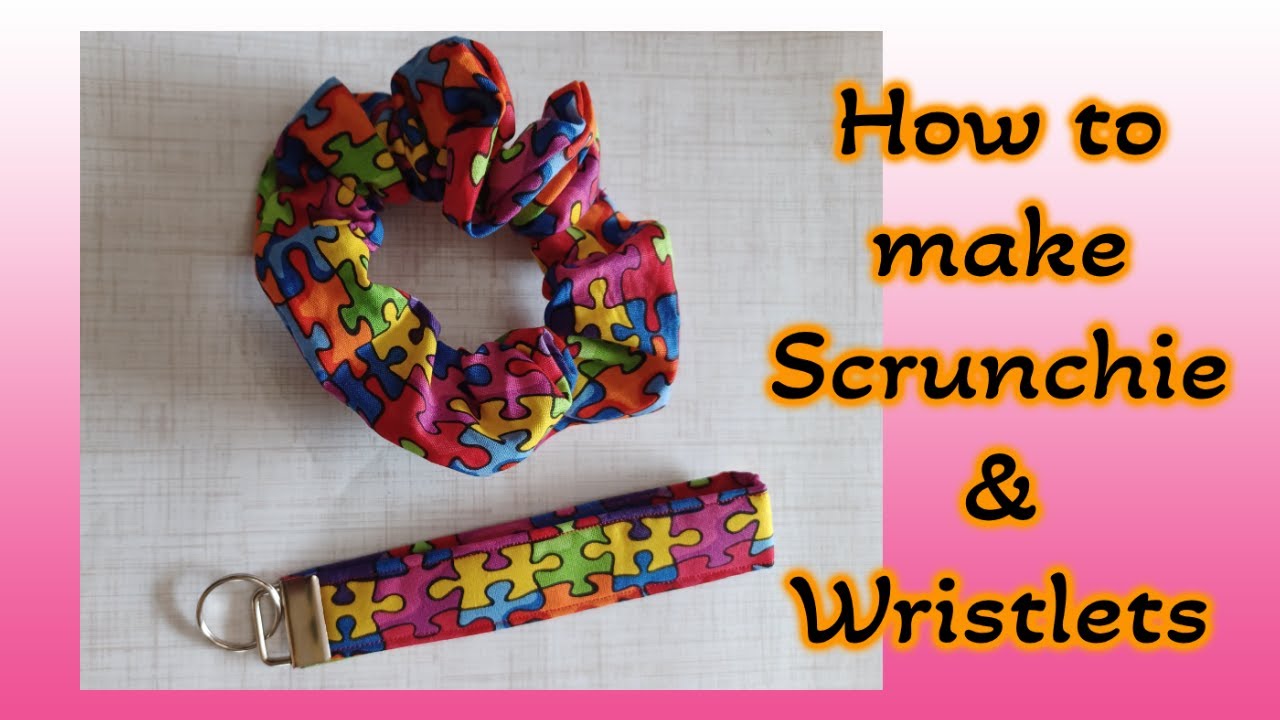 How to make Scrunchies and Wristlets Tutorial- Dionne's Jewelry Avenue