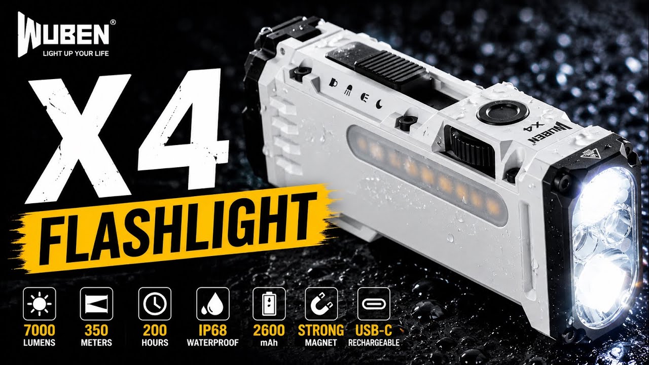 Wuben X4 - My EDC Flashlight