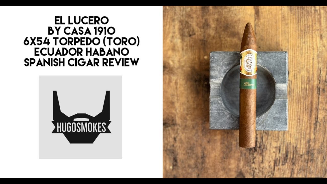 Casa 1910 el Lucero, Habano de Ecuador Fumada de Cigarro y Resumen (Spanish Review)