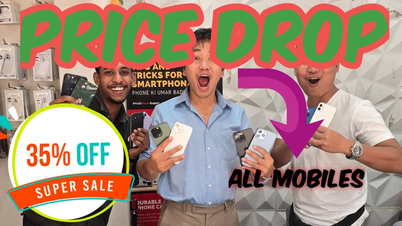 Secondhand iPhone and Android Price drop at I smart communication Dimapur , Nagaland
