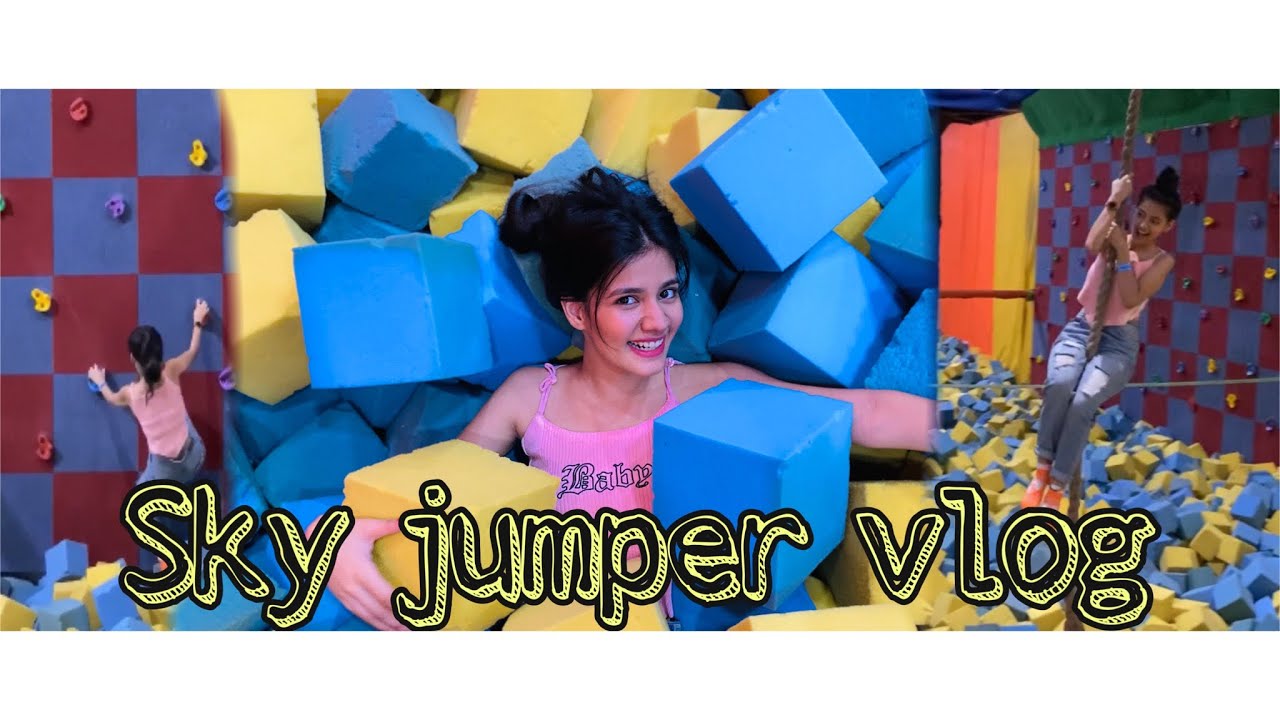 Sky jumper Vlog 😻 Bhot maze ay || #ashimasaxena #skyjumper