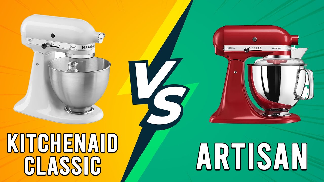 KitchenAid Classic и Artisan &mdash; основные различия, которые вам нужно знать (какая из них лучше?)