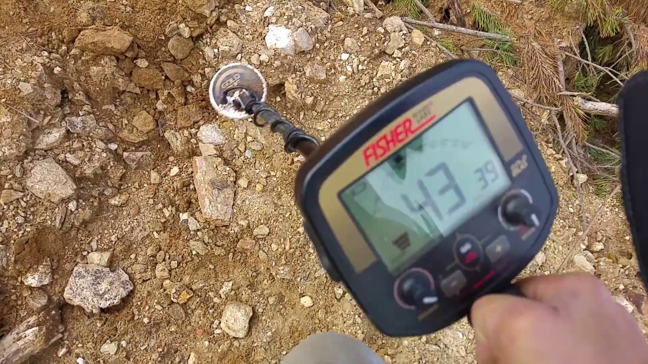 Find gold nugget with quartz 8,45 gram with a metal detector Fisher Gold Bug