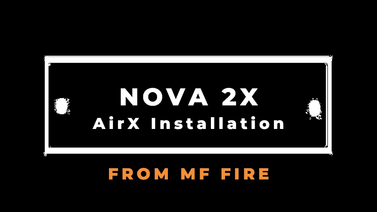 Установка Nova 2X - AirX