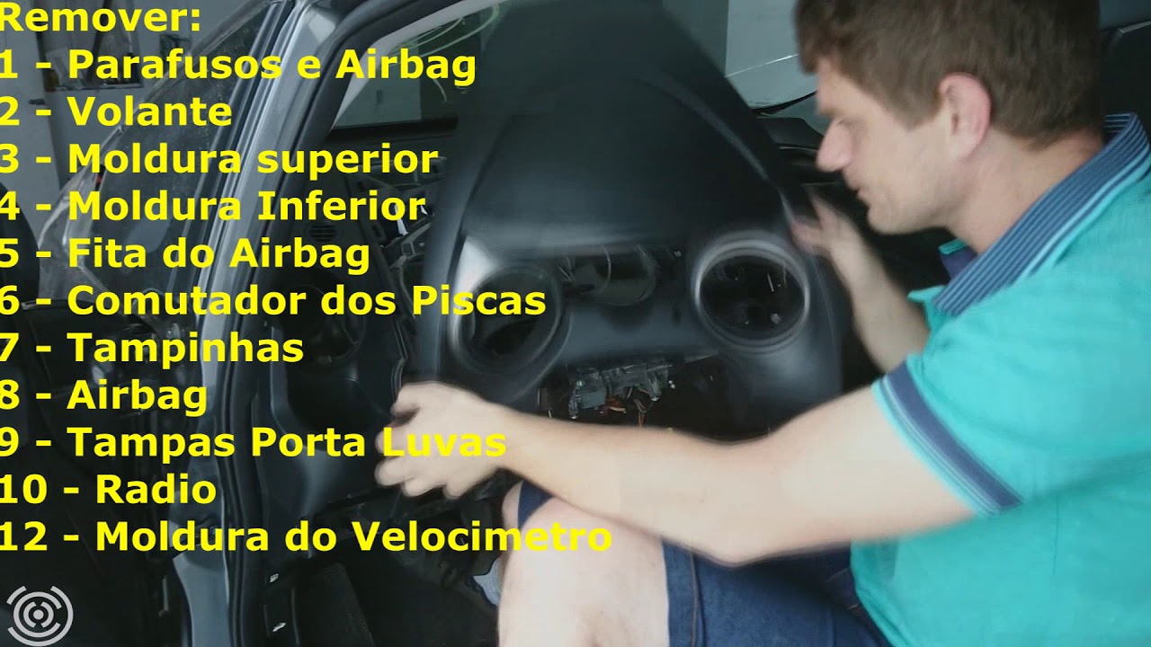 Como desmontar todo painel Honda FIT 2011 - NASSCAR Scanners