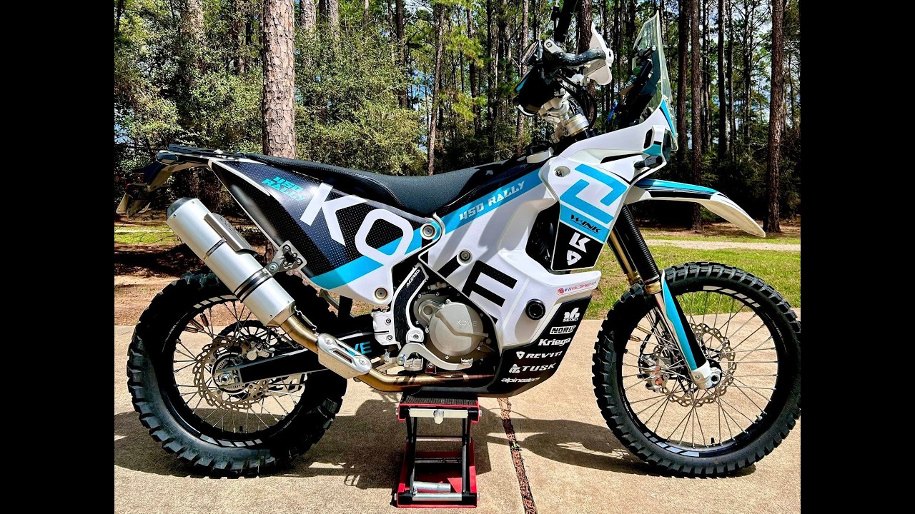 How to install the decal kit for the Kove 450 Rally from Winners Ink Graphics