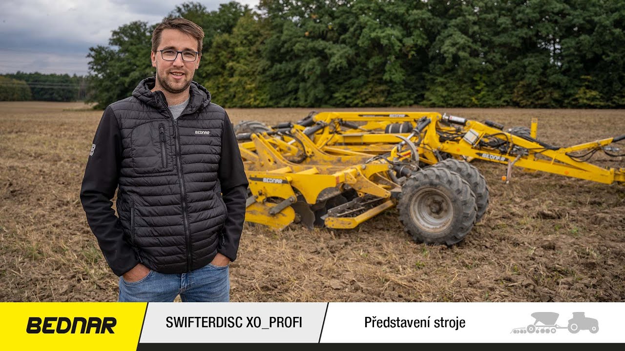 BEDNAR: Представляем дисковый лущильник SWIFTERDISC XO 7500 PROFI