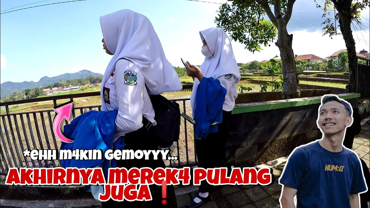 NUNGGUIN DEDE GEMES PULANG SEKOLAH❗