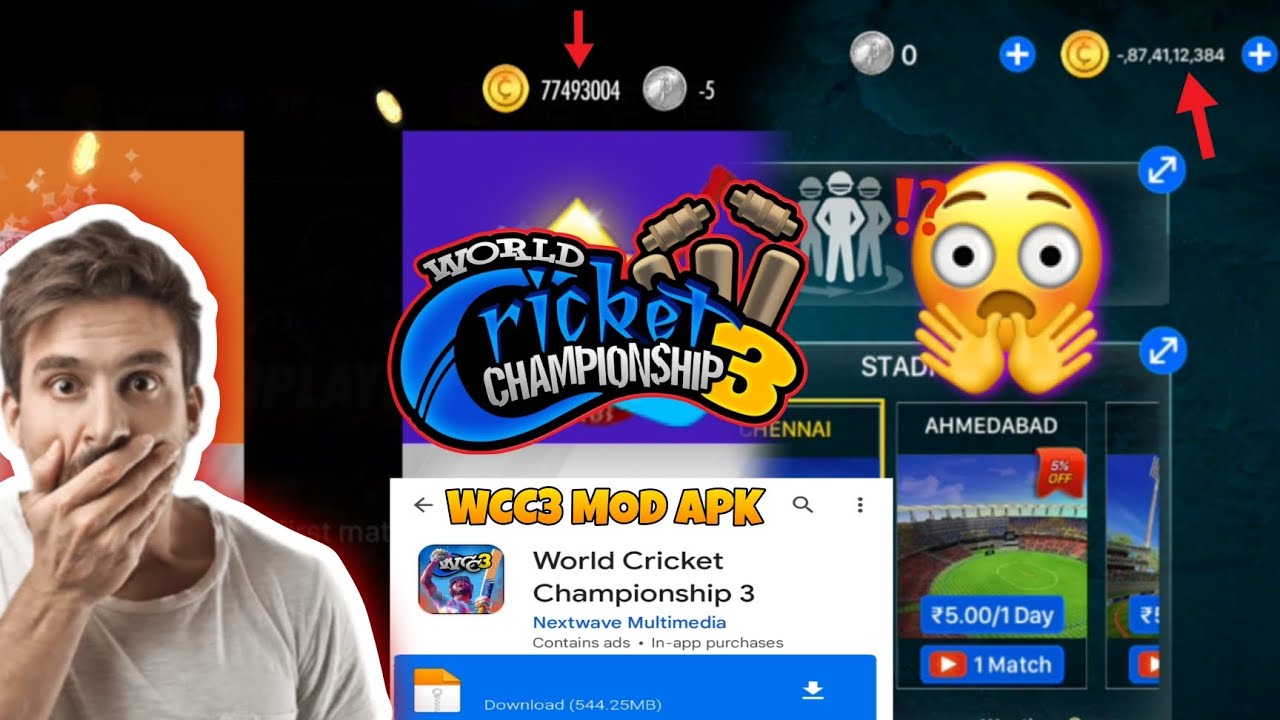 WCC3 Mod Apk Latest Version Download link 🔗 | Wcc3 Mod Apk Unlock Everything 😵 | Wcc3 Mod Apk