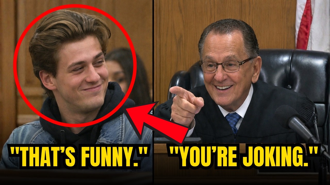 Supermodel's Son Laughs at Victim — Judge Caprio's Response Will Make You CHEER