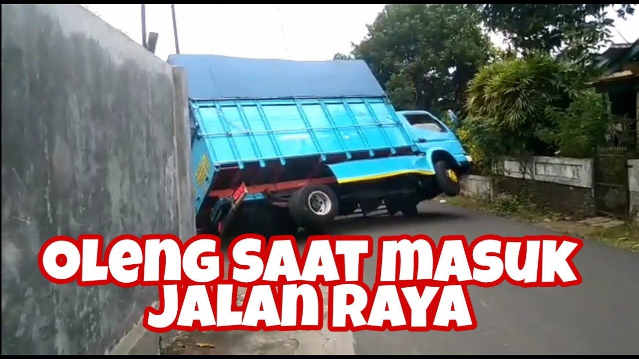 Kecelakaan Tunggal Truk Oleng #Kronologis