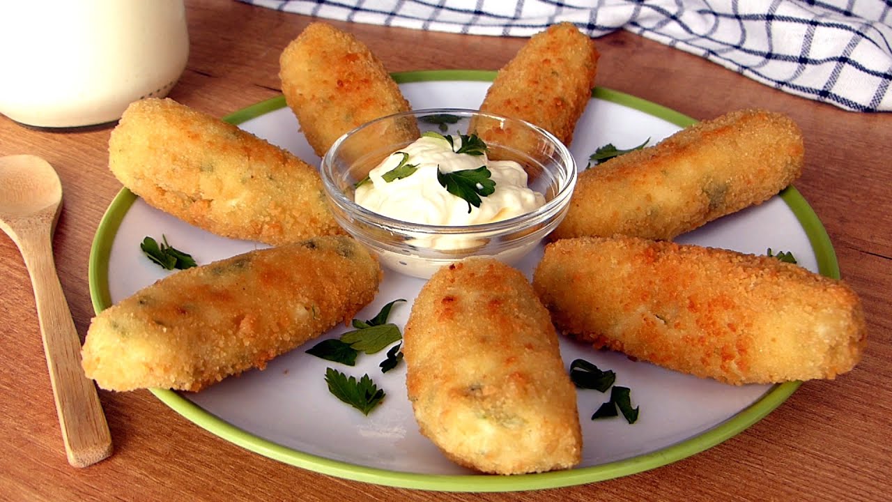 Croquetas de bacalao, una de las recetas de croquetas más cremosas