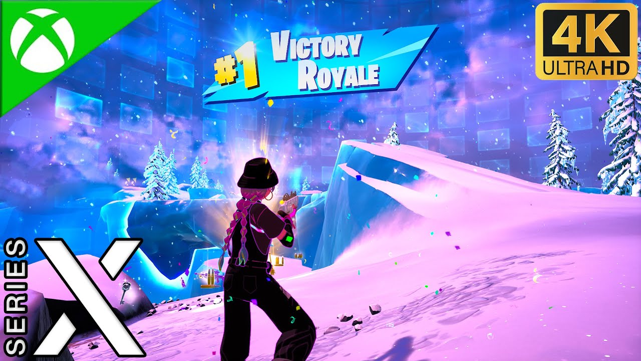 FORTNITE  Chapter 4 season 4  XBOX SERIES X | SOLO WIN Gameplay | 4K ( no commentary )