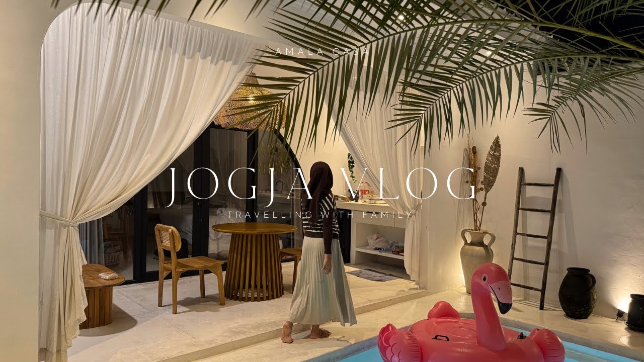 3 Hari Liburan Santai di Jogja | Menginap di Villa, Naik Delman, Makan Gudeg 🍴