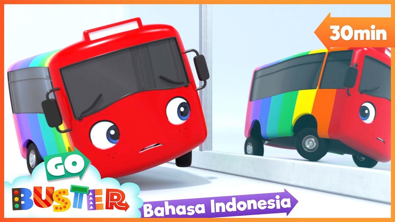 Buster Berubah Warna | Go Buster Kartun Anak-anak | Indonesia Bahasa