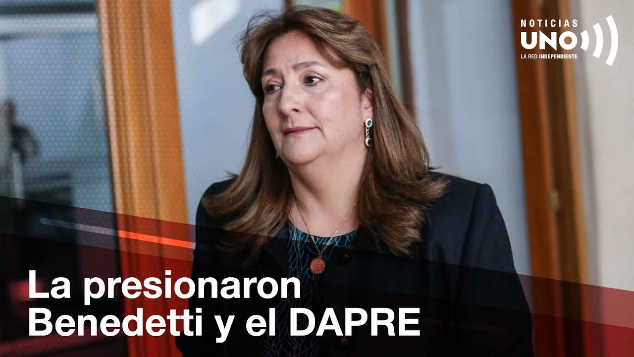Benedetti la llamó para decirle quién la reemplazaría y el DAPRE le pidió puesto en la USPEC