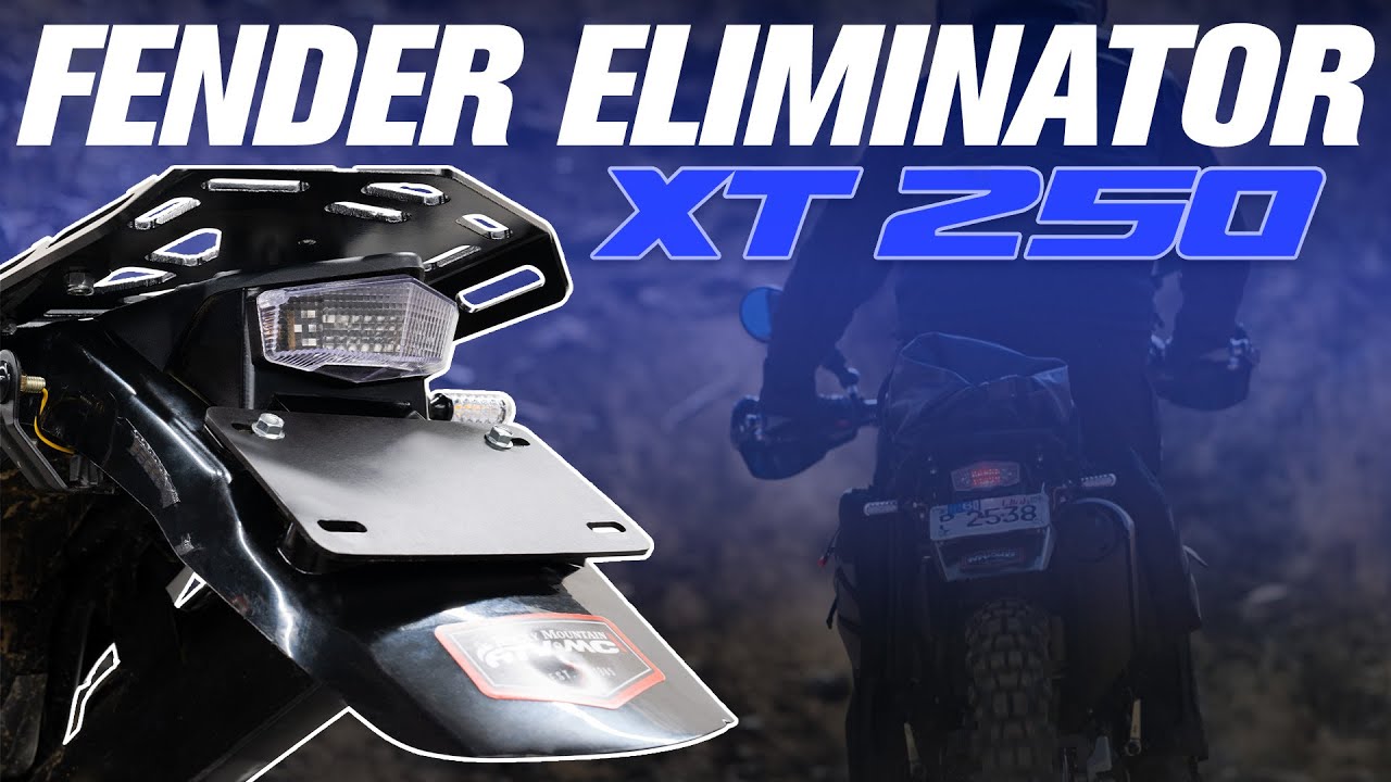 How To Install Tusk Fender Eliminator | Yamaha XT250