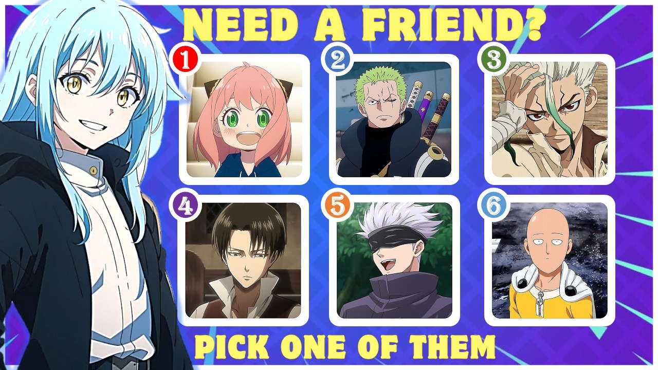 YOU ARE IN DANGER! Pick One Character To Save Your Life (50 Rounds)