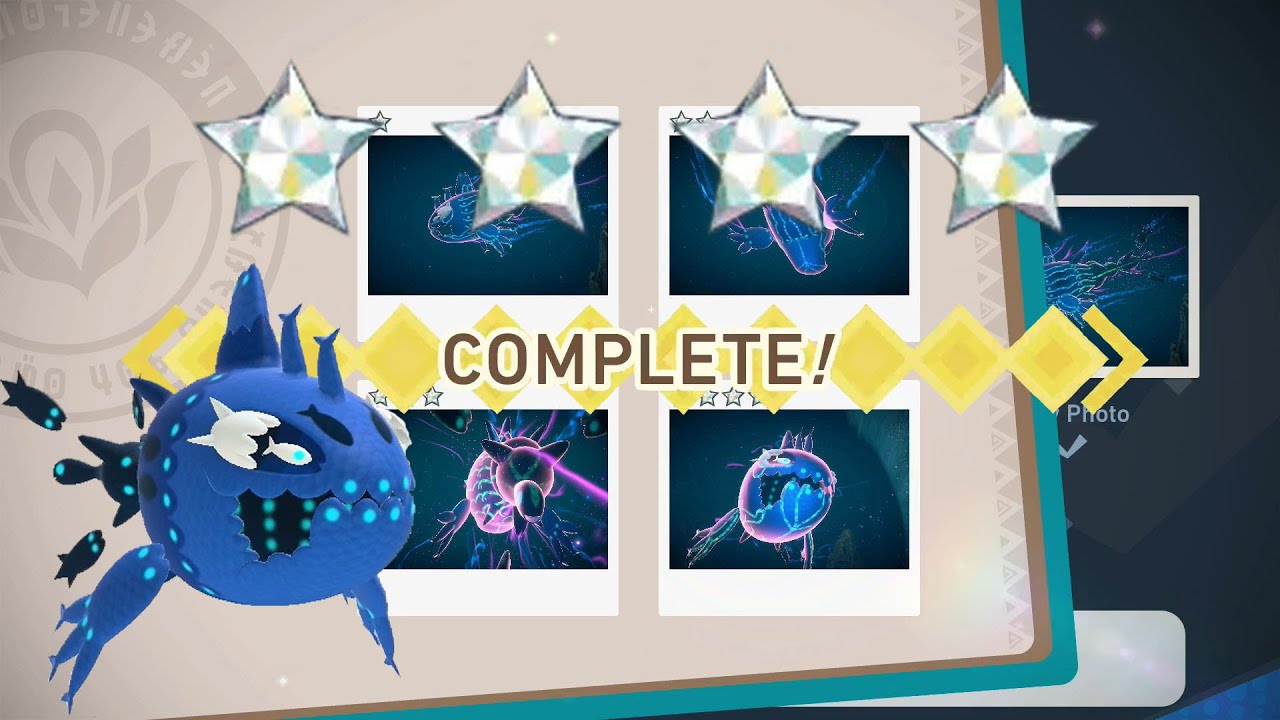 How To Get 1 To 4 DIAMOND STARS For Wishiwashi! New Pokemon Snap!
