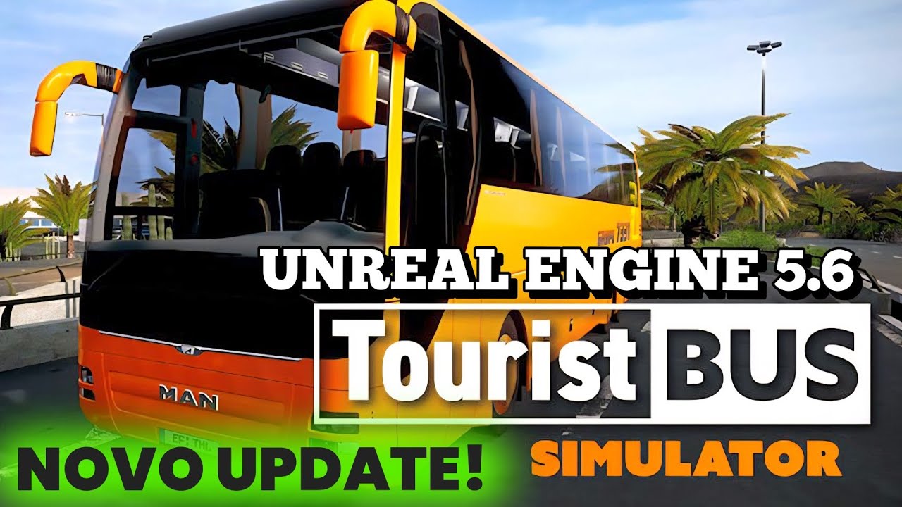 TOURIST BUS SIMULATOR UNREAL ENGINE 5.6 - PS5 GAMEPLAY 4K 60fps