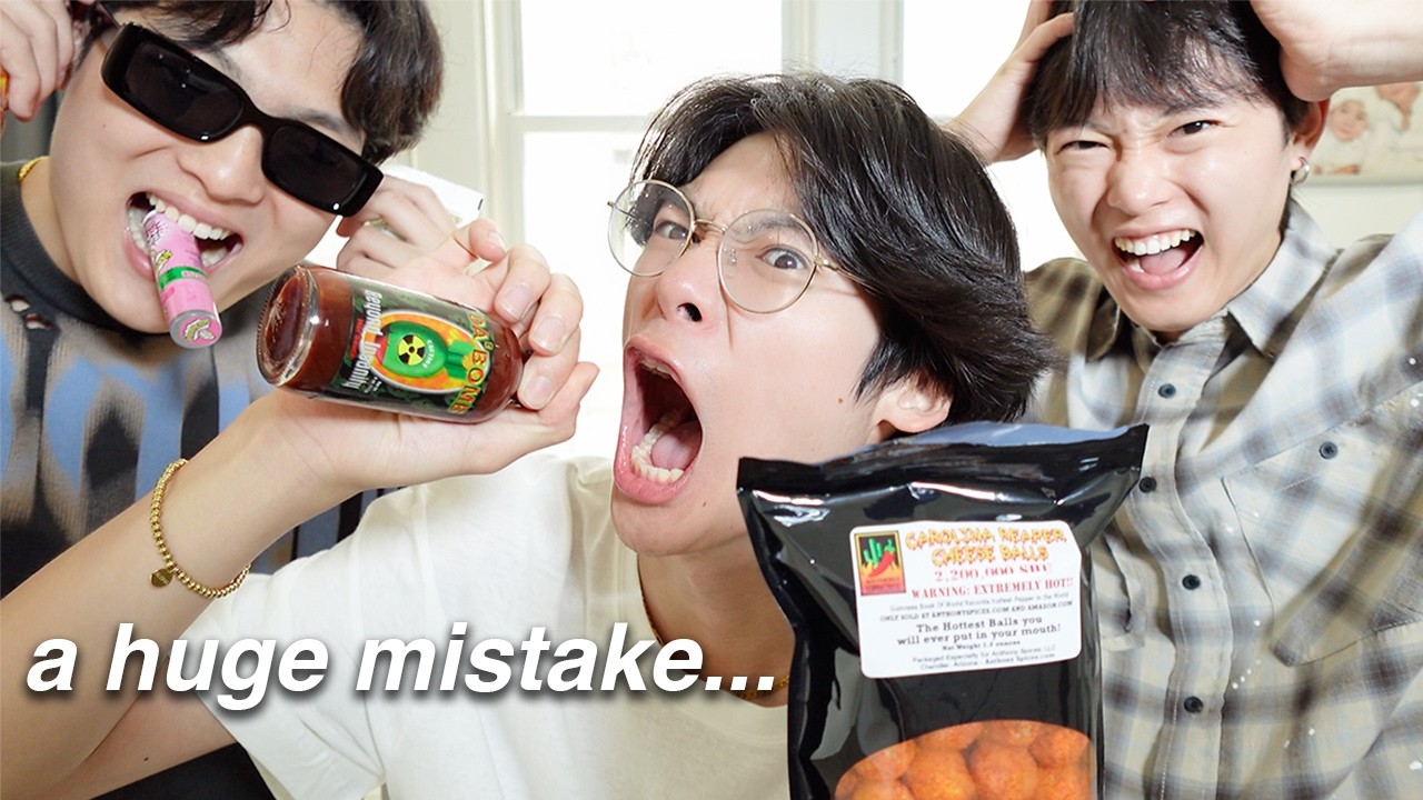Eating the World's SPICIEST vs SOUREST Food Challenge