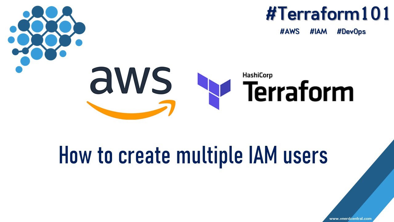 Terraform 101 - Create multiple AWS IAM users using loop function