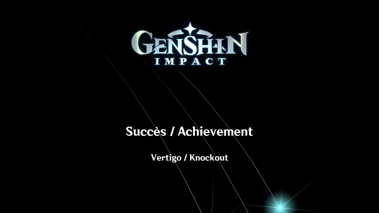 Mondstadt - Succ&egrave;s Vertigo / Knockout Achievement - Genshin Impact Interactive Map