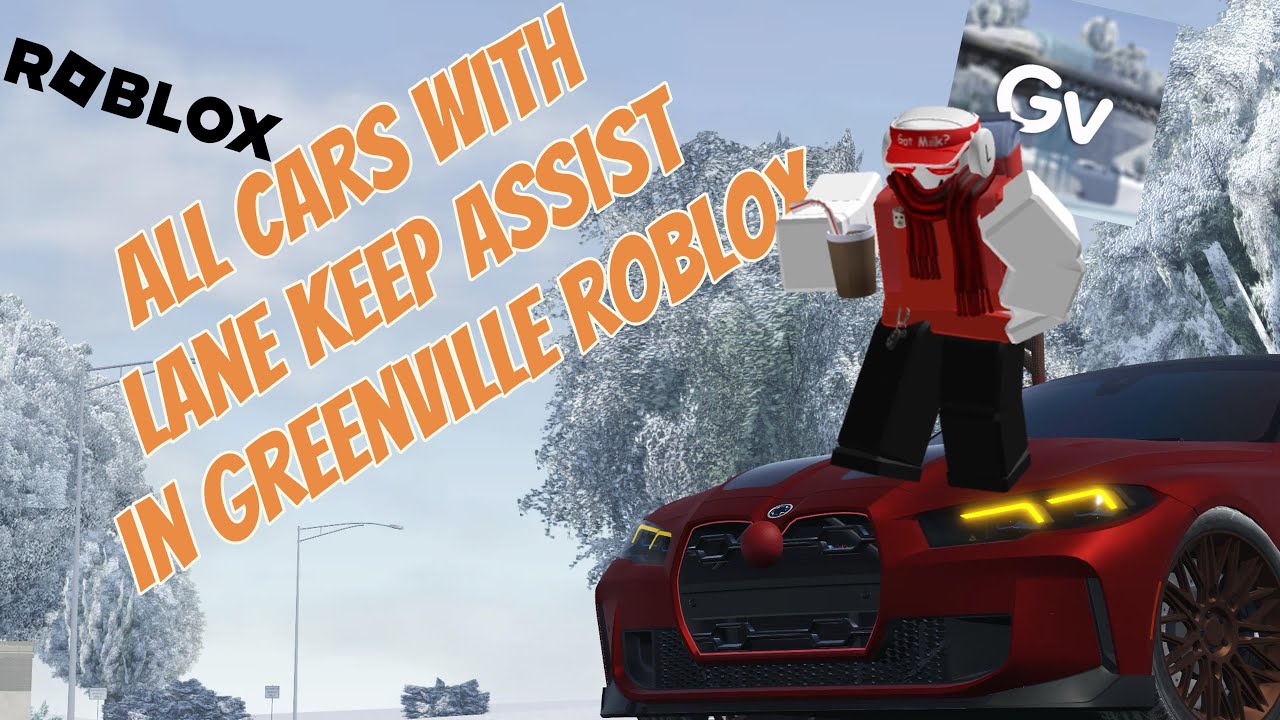 *NEW* All Greenville Cars with Lane Keep Assist (50+ Cars!) #greenville #roblox #car 