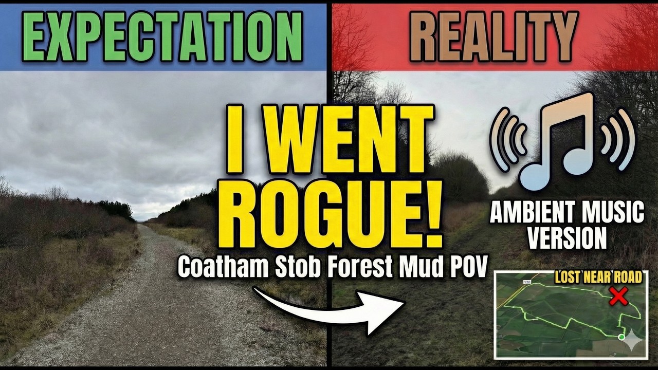 Coatham Stob Forest | A Muddy Winter Meditation | Ambient POV