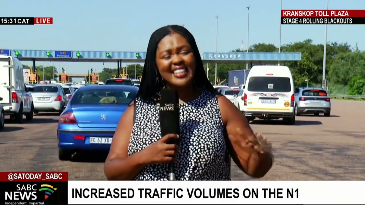 Festive Traffic I Update from Kranskop Toll Plaza