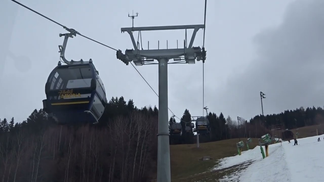 Rosenalmbahn neue Kabinen Zillertal Arena - Zell am Ziller