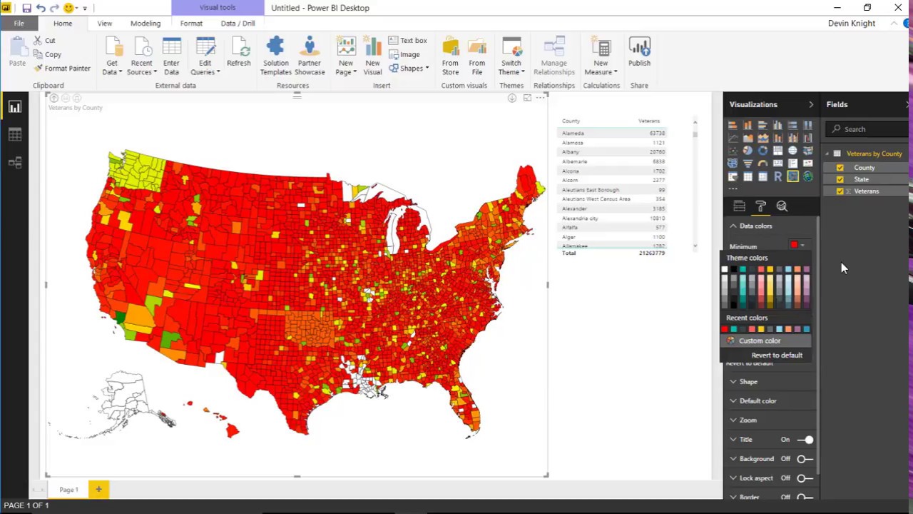Module 58 - Drilldown Choropleth