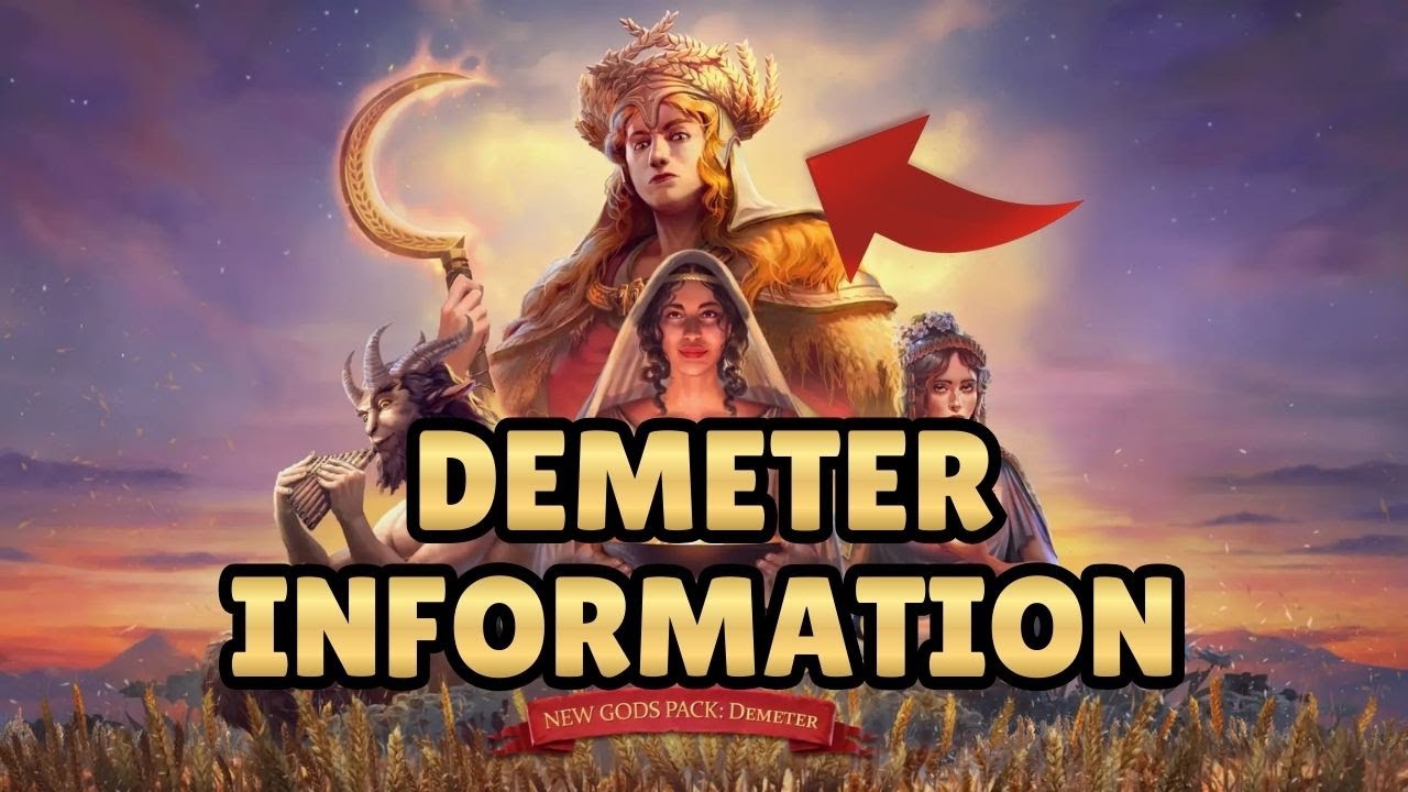 Age of Mythology Retold Demeter New God Pack Information!