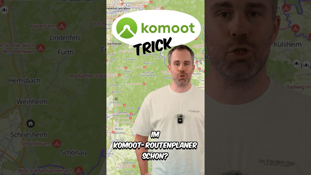 Kennst du diesen Trick im Komoot-Routenplaner schon? #komoot #route #routenplanung #fahrrad #rennrad