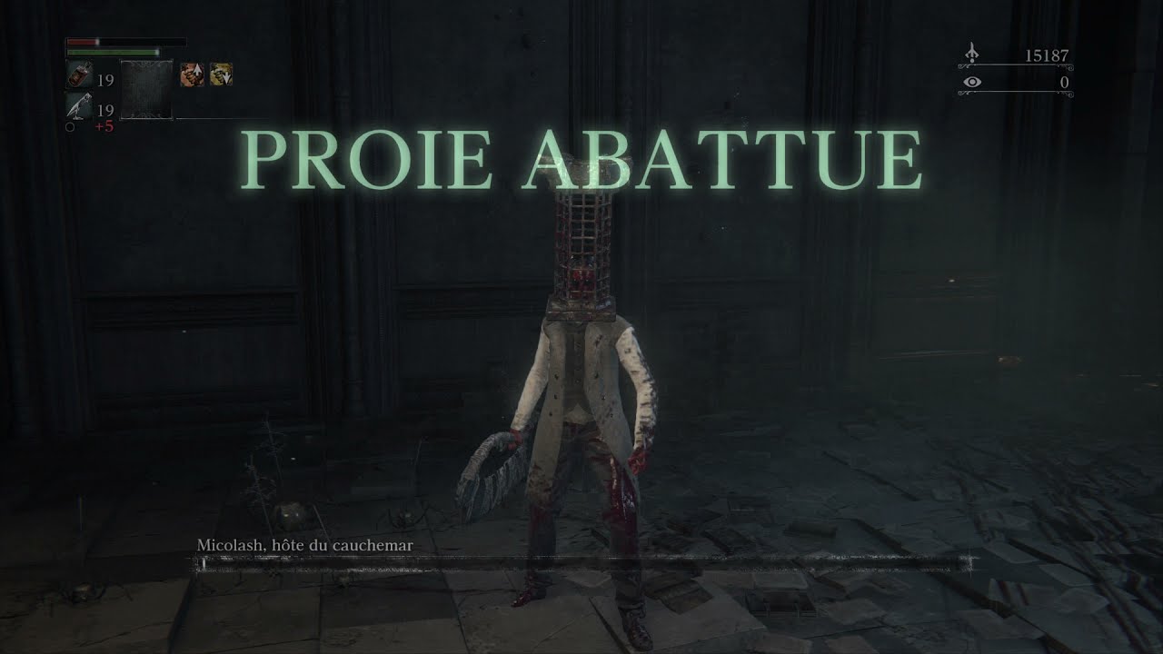 Ng+6 lvl 4 - Micolash without sprint/dodge/buff/runes/gun/items