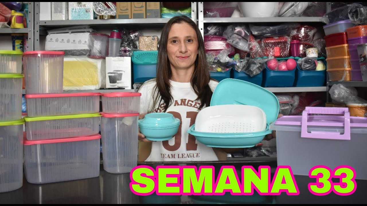 ABRINDO CAIXAS TUPPERWARE - SEMANA 33 - VITRINE 09