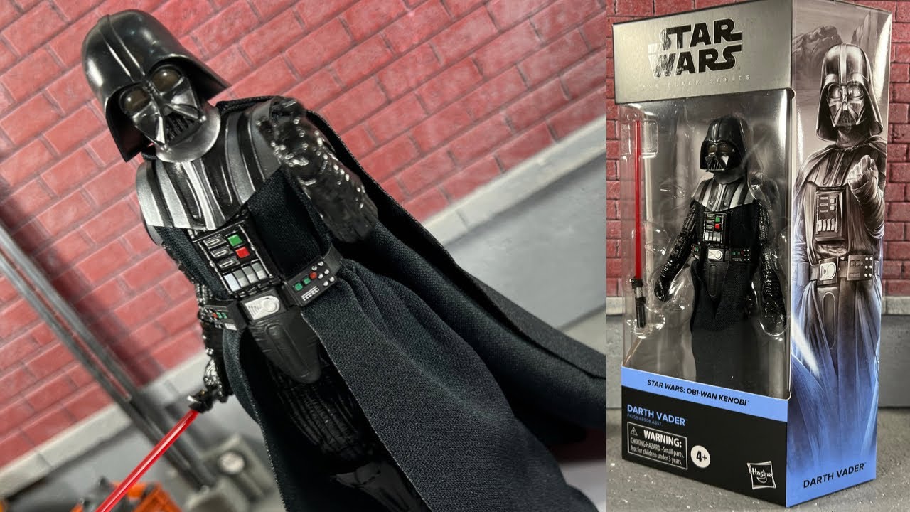 Обзор фигурки Дарт Вейдер Оби-Ван Кеноби из Star Wars Black Series
