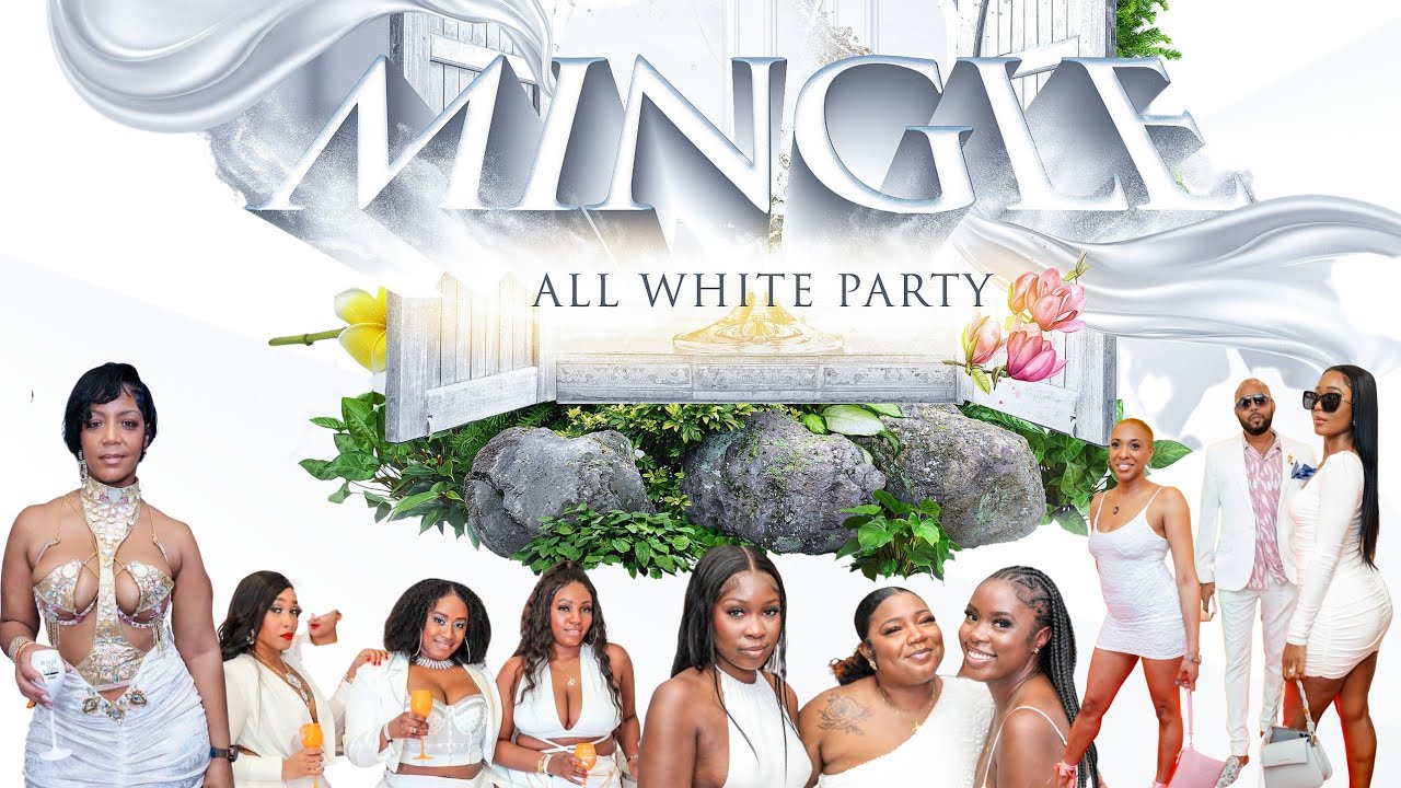 MINGLE ALL WHITE PARTY THE BEFORE AND AFTER