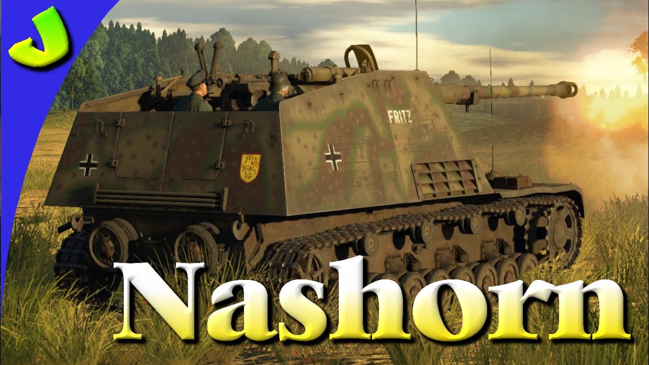 War Thunder-Nashorn Realistic Gameplay Patch 1.57 (HD)