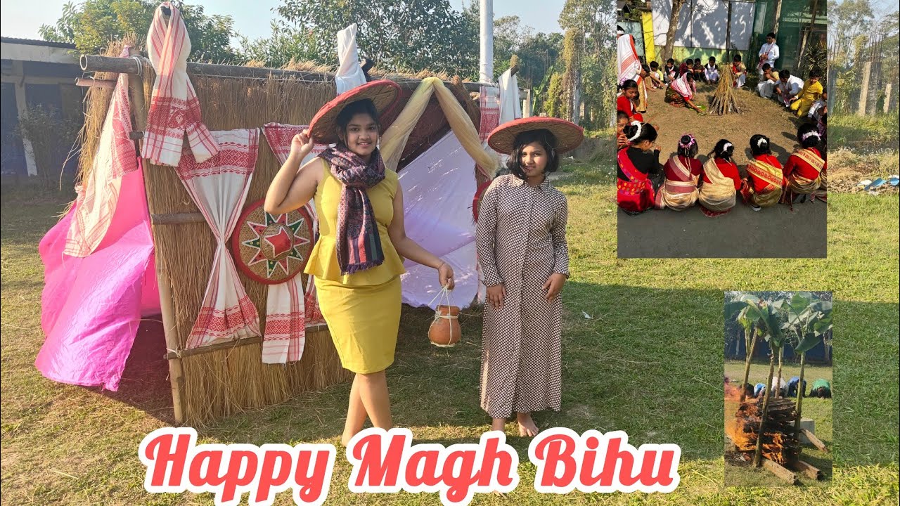 Bhogali Bihu celebration 🔥at Assam|Kisu And Nishi Show #kisuandnishishow #bihu #celebration #Assam 