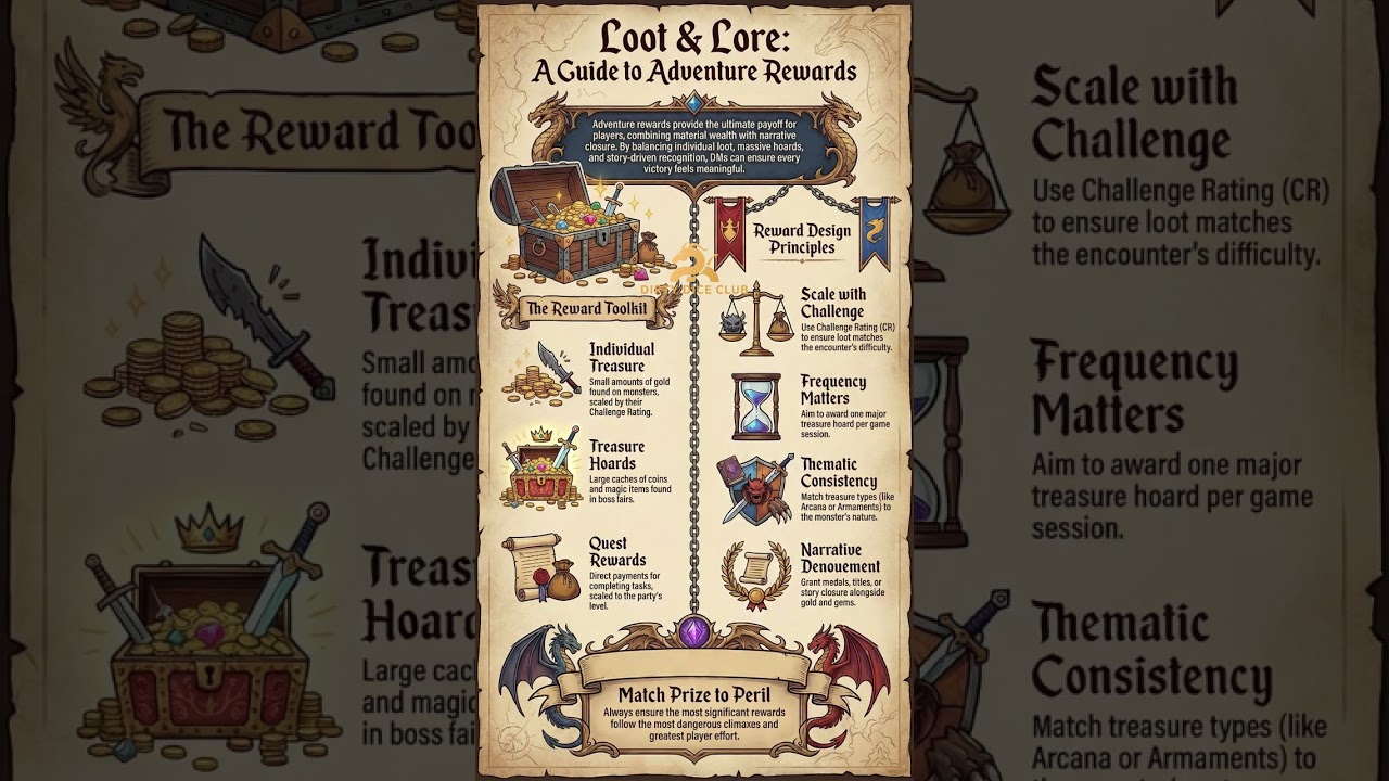 DDC Presents : Dungeon School - Dungeon Masters Guide - EP46 Chapter4-Part6 - Adventure Rewards