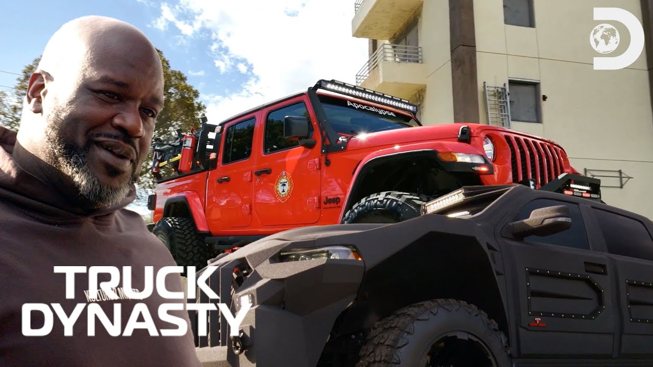 Shaq’s Super Truck & Fire Department’s High-Water Truck | Truck Dynasty | Discovery