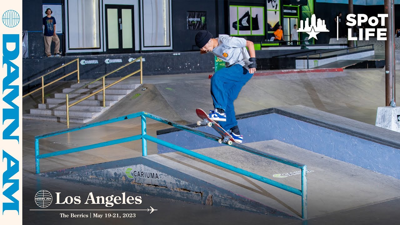 Damn Am LA 2023 Finals: Presented by Cariuma – SPoT Life - Lazer Crawford, Toa Sasaki, Malachi Gray
