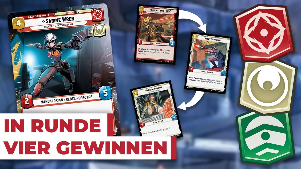 Das STÄRKSTE Star Wars Unlimited Deck - Sabine Aggro Deck Guide