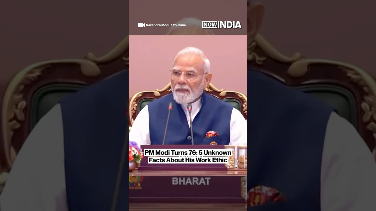 5 Unknown Facts About PM Modi&rsquo;s Work Ethic