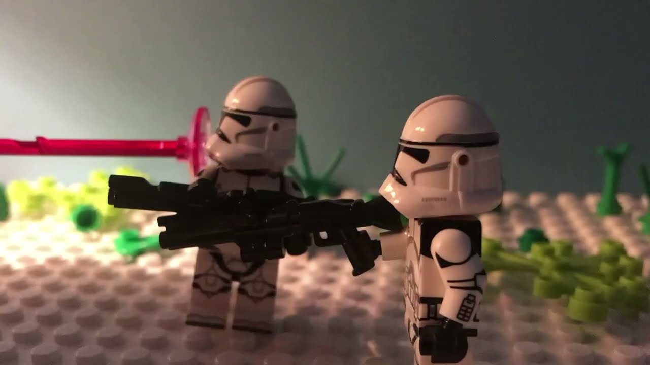 Snow Attack-Lego Clone Wars Stopmotion