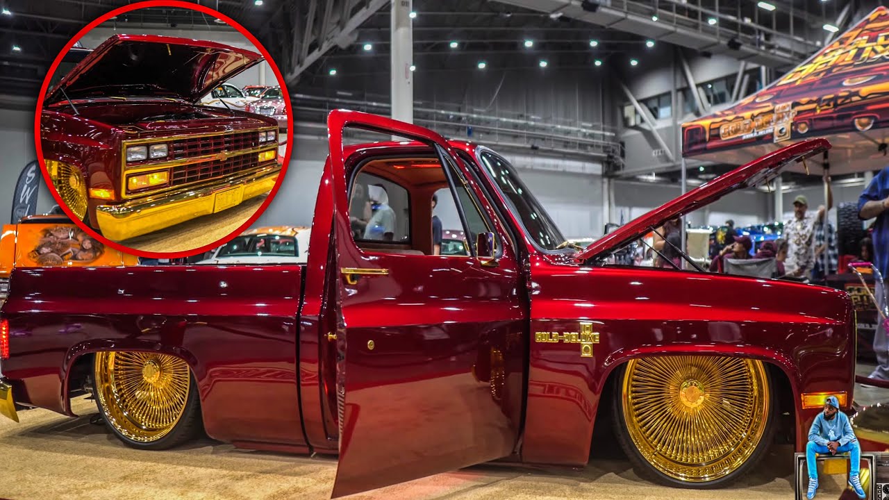 Houston Super Show! Cadillac Lowriders!C10! Road Glide!#vlog